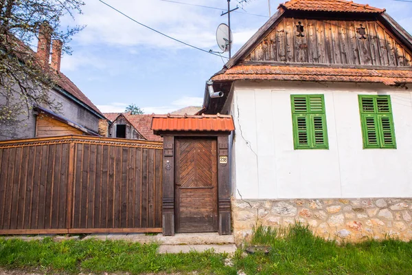 Rimetea Est Petit Village Situé Transylvanie Roumanie Est Situé Dans — Photo
