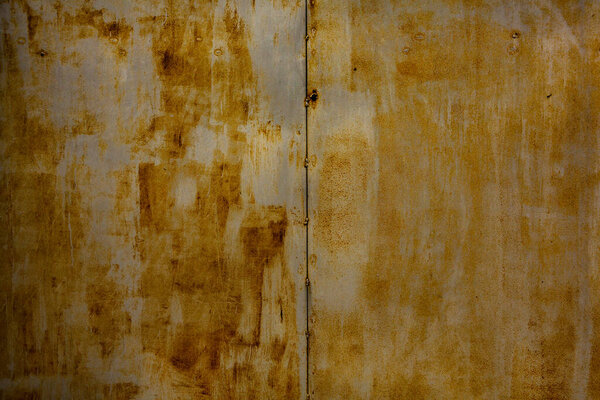 Rusty corrugated iron texture background. Abstract grunge rusty metal texture background.