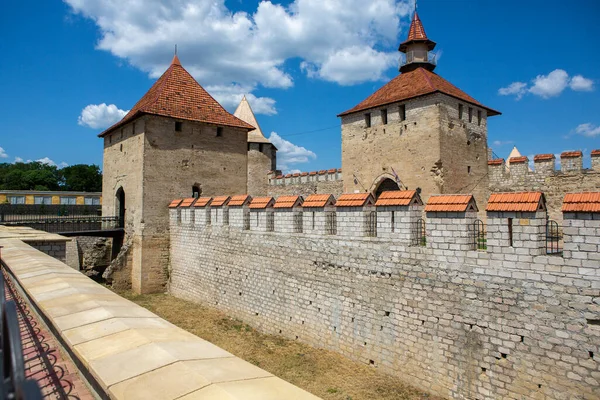 Château Tighina Également Connu Sous Nom Forteresse Bender Citadelle Est — Photo