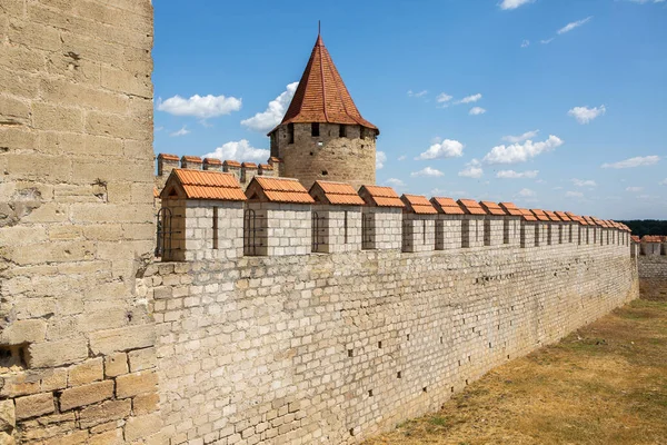 Castillo Tighina También Conocido Como Fortaleza Bender Ciudadela Monumento Arquitectónico — Foto de Stock