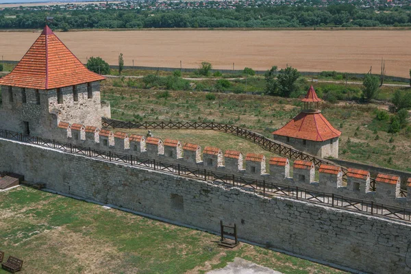 Hrad Tighina Také Známý Jako Pevnost Bender Nebo Citadela Architektonickou — Stock fotografie