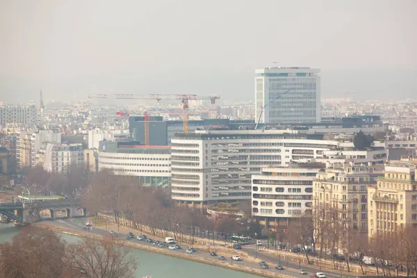 Vista Rua Paris França Paris Capital Cidade Mais Populosa França — Fotografia de Stock