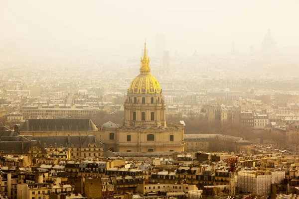 Vista Sulla Strada Parigi Francia Parigi Capitale Città Più Popolosa — Foto Stock