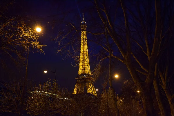 Vista Sulla Strada Parigi Francia Parigi Capitale Città Più Popolosa — Foto Stock