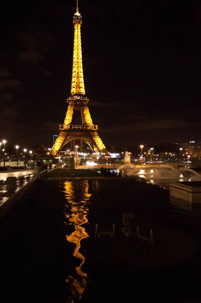 Pohled Paříže Francie Paříž Hlavním Městem Nejlidnatějším Městem Francie — Stock fotografie