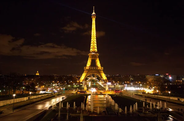 Straßenansicht Von Paris Frankreich Paris Ist Die Hauptstadt Und Bevölkerungsreichste — Stockfoto