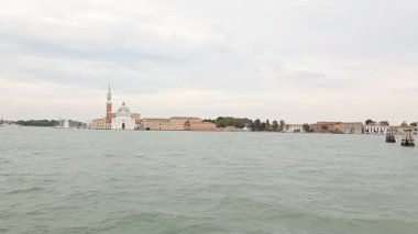 An evening walk through the city on the Venetian waters of Italy