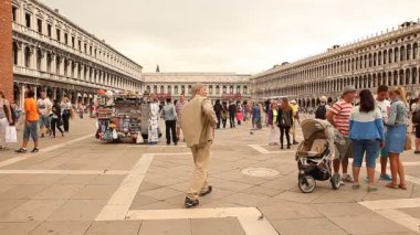 An evening walk through the city on the Venetian waters of Italy