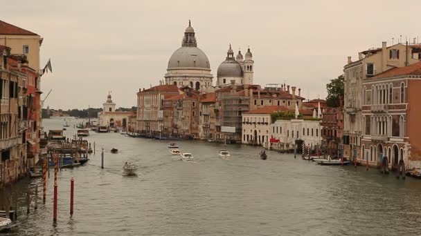 Evening Walk City Venetian Waters Italy — 图库视频影像