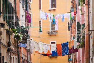 Venedik, İtalya 'da tarihi ve ortaçağ mimarisi ile dolu büyüleyici bir şehir..