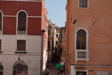 Venedik, İtalya 'da tarihi ve ortaçağ mimarisi ile dolu büyüleyici bir şehir..