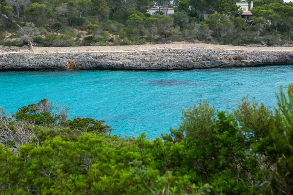Bellissimo Paesaggio Sulla Spiaggia Tramonto Esotica Natura Tropicale Dell Isola — Foto Stock