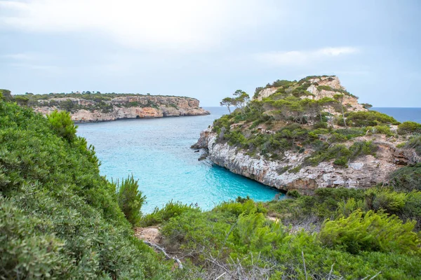 Calo Des Moro Mallorca España Hermoso Paisaje Playa Exótica Naturaleza —  Fotos de Stock