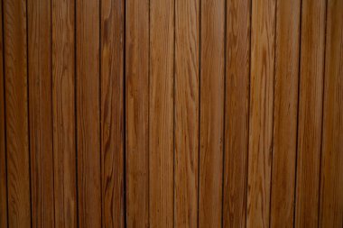 Eski ahşap kaplama arka plan, yüzey eski doğal renkli ahşap, üst manzara. Tahıl tablosu yüzeyi.