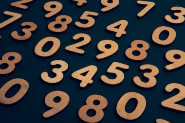 Sayıların arka planı ya da dokusu. Mali veri kavramı. Matematik. Bankacılık ya da para birimi. İş ve ekonomik büyüme.