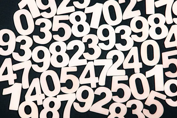 Background of numbers. from zero to nine. Numbers texture. Finance data concept. Matematic. Seamless pattern with numbers. financial crisis concept. Business success.