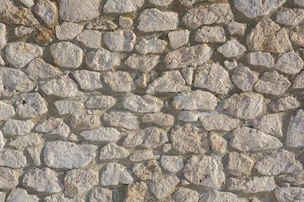 Background of stone wall texture photo. Close-up of stone wall.