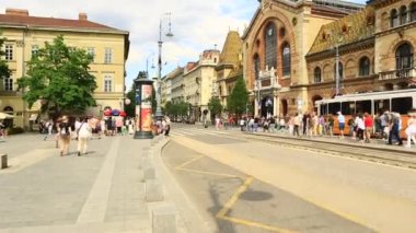 Yaz boyunca Budapeşte sokaklarında rutin yaşam videoları