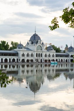 Macaristan 'ın başkenti Budapeşte' de çok güzel ve renkli bir cadde. Avrupa 'da sokak hayatı.