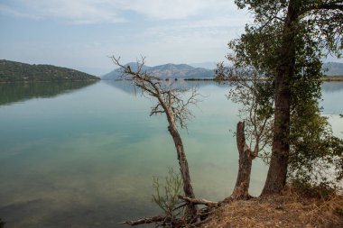 Arnavutluk 'un Butrint kentinde antik Roma kenti harabeleri bulunuyor. Bu arkeolojik alan UNESCO 'nun Dünya Mirası Alanı. Arnavutluk ve Avrupa 'da seyahat.