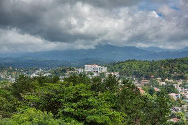 Sri Lanka Adası 'nın merkezindeki Kandy şehrinin fotoğrafı. Asya 'ya seyahat et.