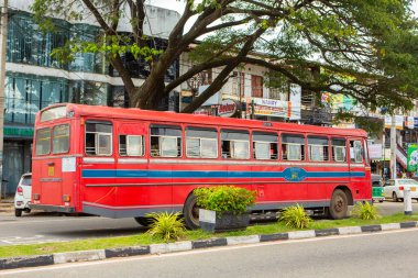 Sri Lanka 'da halk otobüsleri, genellikle bu otobüsler canlı renklerle, ayrıntılı tasarımlar, desenler veya sanat eserleriyle boyanır..