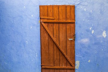 Moldova Cumhuriyeti 'nin güzel kırsal manzarası. Baharda köy hayatı.