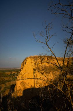 Moldova Cumhuriyeti 'nin Manzarası Sabah Sisi, Puslu Kırsal Görüş