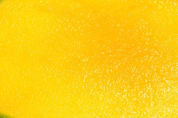 Szczegóły Zbliżenie Tekstury Cięcia Plasterek Świeżych Organicznych Owoców Mango Zielony Obraz Stockowy