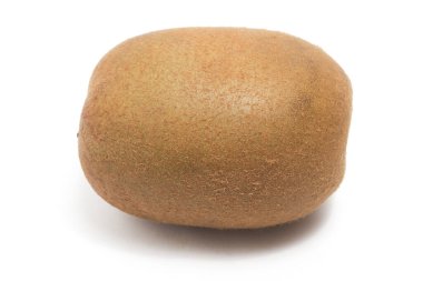 Taze organik altın kivi, beyaz arka planda izole edilmiş lezzetli meyveler.