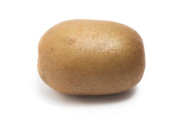 Taze organik altın kivi, beyaz arka planda izole edilmiş lezzetli meyveler.