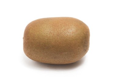 Taze organik altın kivi, beyaz arka planda izole edilmiş lezzetli meyveler.