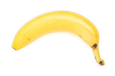 Taze organik muzlar, lezzetli meyve arkaplan kırpma yolunda izole edilmiş.