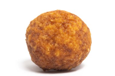 Palmiye peynirli kurabiyeler öngörünüm beyaz arkaplan kırpma yolu izole