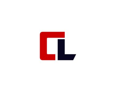 CL logo tasarım vektör şablonu