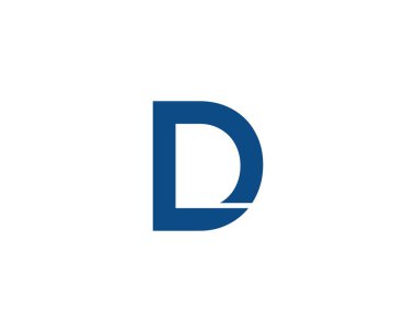 DL LD logo tasarım vektör şablonu