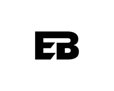 EB Logo design vector template. EB clipart