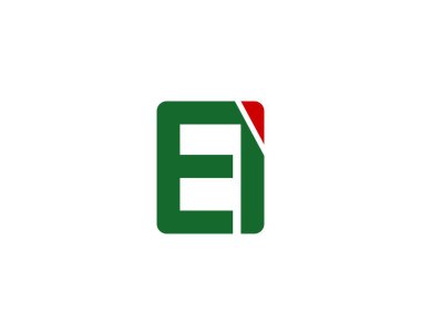 El logosu tasarım vektör şablonu. El!