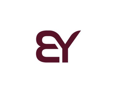 EY Logo tasarım vektör şablonu. EY