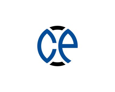 CP logo tasarım vektör şablonu. CP