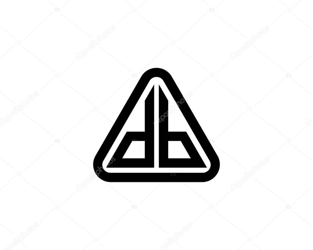 DB logo design vector template. DB