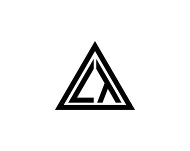 LT logo tasarım vektör şablonu. Teğmen.