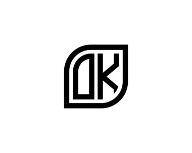 Tamam logo tasarım vektör şablonu. Tamam.