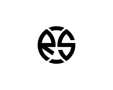 SC logo tasarım vektör şablonu. SC