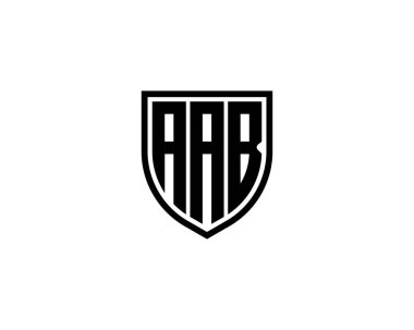 AAB logo tasarım vektör şablonu. AAB