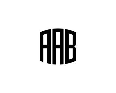 AAB logo tasarım vektör şablonu. AAB