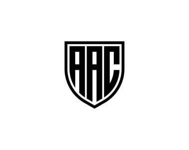 AAC logo tasarım vektör şablonu. AAC