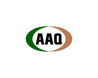 AAQ logo tasarım vektör şablonu. AAQ