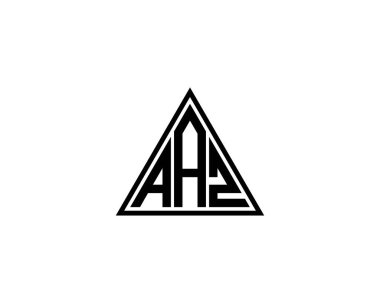 AAZ logo tasarım vektör şablonu. AAZ