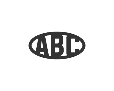 ABC logo tasarım vektör şablonu. ABC